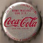 Kowalsik (PN65, cena 5 z�, Zabrze, napisy na zabkach: II-X TRWA�OS� 12 MIES.; VIII-IV: ZA ZEZWOLENIEM THE  COCA COLA COMPANY - szeroki napis CENA Z� 5.-)